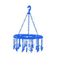 Rfl Hanger-Round-Blue 24 Clips 91303. 