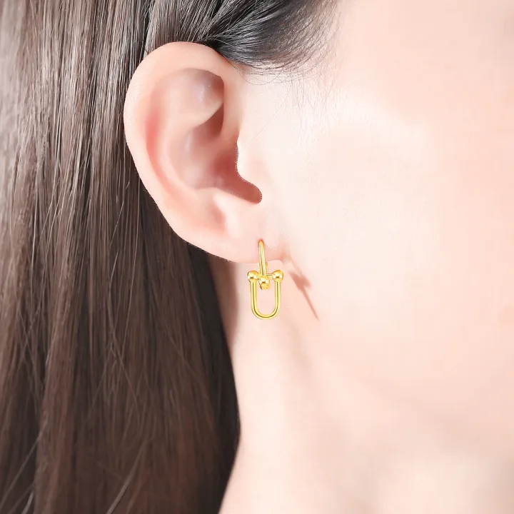 PAG%20MAG%20Creative%20U-Shaped%20Earrings%20S925%20Silver%20Ear%20Buckle%20French%20Design%20Metallic%20Ins%20Wind%20Earrings%20Female%20Wholesale%20-%20Image%202
