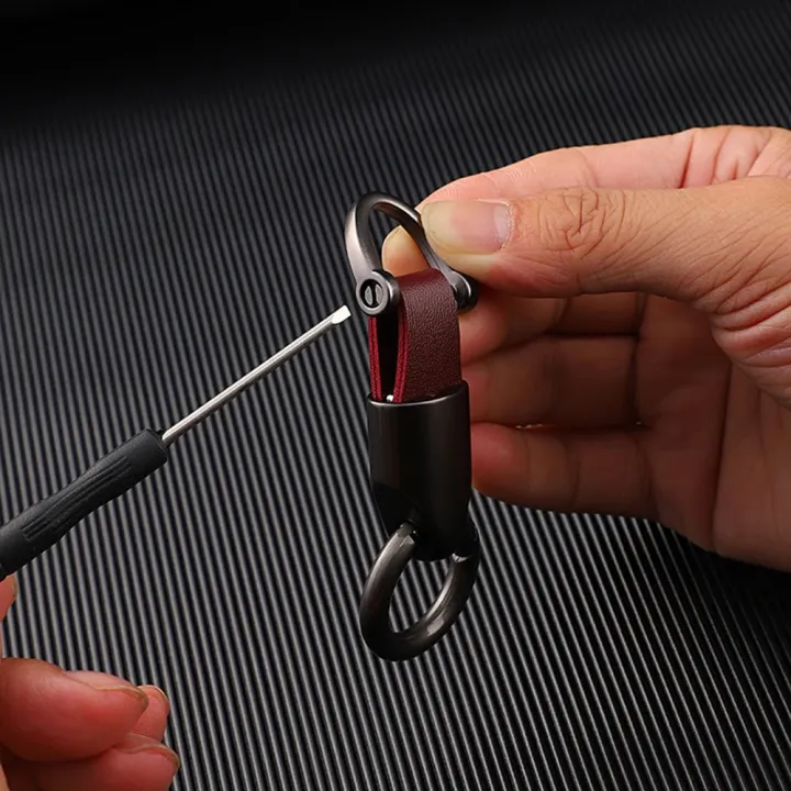 Luxury%20Fashion%20PU%20Leather%20Keychain%20Business%20Gift%20Leather%20Key%20Chain%20Men%20Women%20Car%20Key%20Strap%20Waist%20Wallet%20KeyChains%20Keyrings%20-%20Image%204