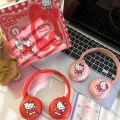2024 New Sanrio Bluetooth Headset Headset Wireless Kulomi Cartoon Children Headset Factory Wholesale.