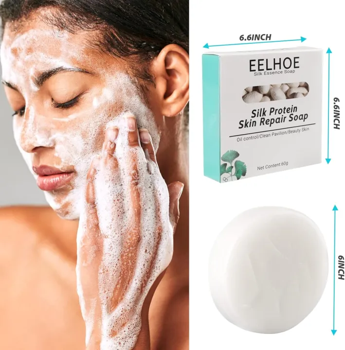 Silk%20Protein%20Skin%20Repair%20Soap%20Collagen%20Milk%20Whitening%20Soap,%20Exfoliating%20and%20Brightening%20Soap%20for%20Dull,%20Silk%20Protein%20Skin%20Repair%20Soap,%20Uneven%20Skin,%20Smooth%20And%20Soft%20Complexion%20for%20Face%20&%20Body%20-%20Image%206