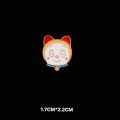 Cartoon Brooch Ins Alloy Blue Stitch Cute Badge Classic Anime Pin Personality Trend Accessories. 