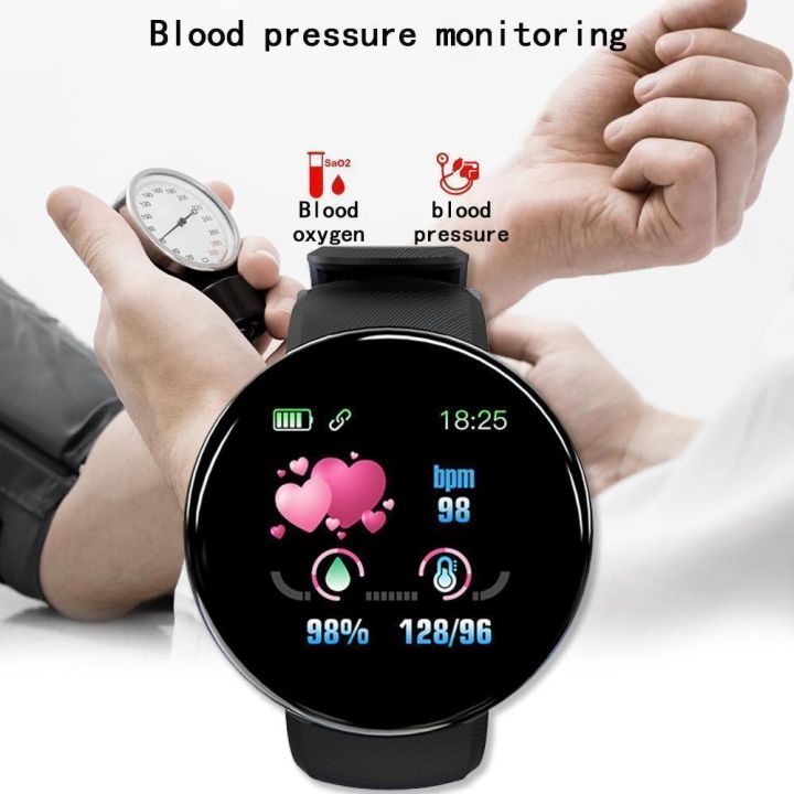 D18%20Smartband%20IP68%20Waterproof%20Heart%20Rate%20Monitor%20Fitness%20Tracker%20Watches%20-%20Image%207