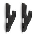Wall Mount Wooden Stand Holder Samurai Katana Tanto Hook Hanger Adjustable Display Rack for Knife Cosplay Wand. 