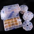 Plastic Storage Jewelry Box Compartment Adjustable Container for Beads Earring Box for DIY Jewelry Rectangle Box Case. 