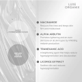 Luxe Organix Intensive Whitening Underarm Cream 10% Niacinamide 30g (Instant result in just 7 days) MADE IN KOREA. 