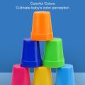 Babies Stacking Cups Bath Toy Stackable Nesting Cups Water Pool Tub Toy Stackable Cups For Babies And Toddler Stacking Cups. 