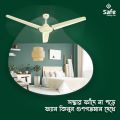 Ceiling Fan Size 56 Inch Safe Premium Quality Off White Colour Three Blades Stylish Glossy Finishing Walton Safe Group.