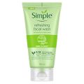 Simple Kind to Skin Refreshing Facial Wash Gel ,150 ml (5 Ounce). 