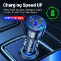 75W Car Charger 5 Port USB Type C Fast Charging Power Adapter Quick Charge 3.0 For iPhone 15 14 Huawei Xiaomi Car Phone Charger. 