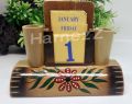 Bamboo Table Calendar, For Office & Home 1 Pcs. 