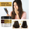 Keratin Hair Mask Repair Frizzy Nourishing Magical Treatment Split Ends Treatment Hair Straighten Cream Smoothing Hair Mask 100g. 