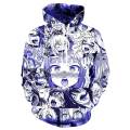 New Unisex 3D Japanese Anime Printed Hoodie Graphic Pullover Ahegao Hentai Japanese Anime Sweatshirts. 