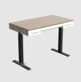 Stylish Working Table Desk with Metal Frame – Ready-to-Use Office Table with Ample Storage & Durable Build. 