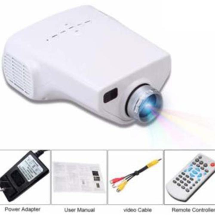 Portable Mini LED projector Home Multimedia Cinema LED 1080P Projector ...