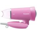 Panasonic 1500W Low Noise Hair Dryer, Comfortable and Quiet Blow-Drying, Silent Design, Set Nozzle, Foldable Handle, Cool Setting, 3 Airflow Settings, Pink (EH-ND57-P). 