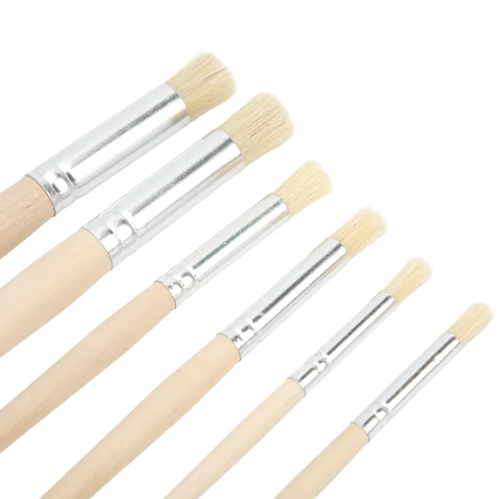 Stencil%C2%A0Paint%C2%A0Brushes%C2%A0,%20Ergonomic%C2%A0%20Highly%20Durable%20Easy%20Grip%20Stencil%C2%A0Brush%C2%A0Set%206PCS%20for%20Drawing%20for%20Lettering%20for%20Art%20for%20Kids%20-%20Image%207