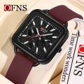 OFNS Business and Leisure Quartz Multi functional Timing Watch Waterproof Night Light Women's Watch NS7503-3.