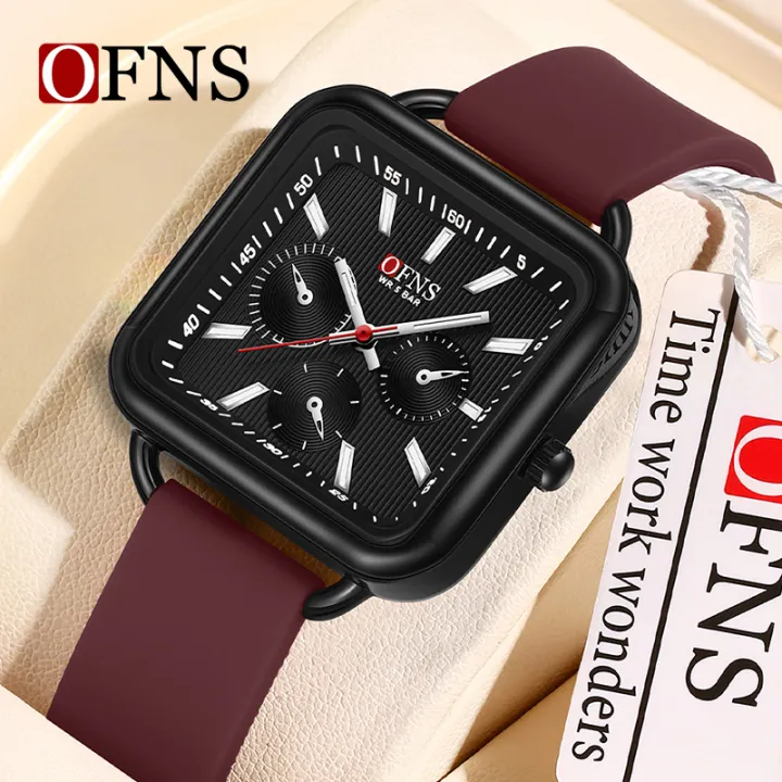 OFNS%20Business%20and%20Leisure%20Quartz%20Multi%20functional%20Timing%20Watch%20Waterproof%20Night%20Light%20Women's%20Watch%20NS7503-3%20-%20Image%203