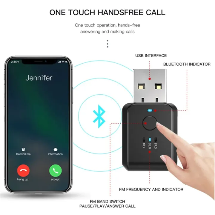 Car%20Bluetooth%205.3%20Mini%20USB%20Transmitter%20Receiver%20with%20LED%20Display%20Handsfree%20Call%20Car%20Kit%20Auto%20Wireless%20Audio%20For%20Fm%20Radio%20-%20Image%204