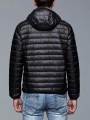 ZAFUL Down Jacket for Men Solid Zipper Warm Coats Quilted Hooded Puffer Jacket Winter Streetwear Parkas Basic Unisex Outwear NEW. 