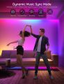 2Meter(6.56 Feet) RGB LED Strip Lights 5050 Remote Plus App Control Smart Music Sync LED Lights for Bedroom, Gaming & Party Decoration. 