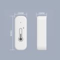 WiFi Temperature Humidity Sensor Tuya APP Smart Control Mobile Phone Reminder Sharing Device Smart Temperature and Humidity Monitor for Home Greenhouse. 