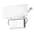 Durable ABS Router Bracket Wireless Space Saving Wall Holder Power Supply Accessory Mounting Bracket Office.