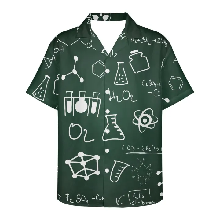 Scientific%20Formula%20Blackboard%20Pattern%20Prints%20Brainiac%20Men%20Summer%20Breathable%20Hawaiian%20Shirt%20Camisa%20Masculina%20Avocado%20Casual%20Male%20-%20Image%207