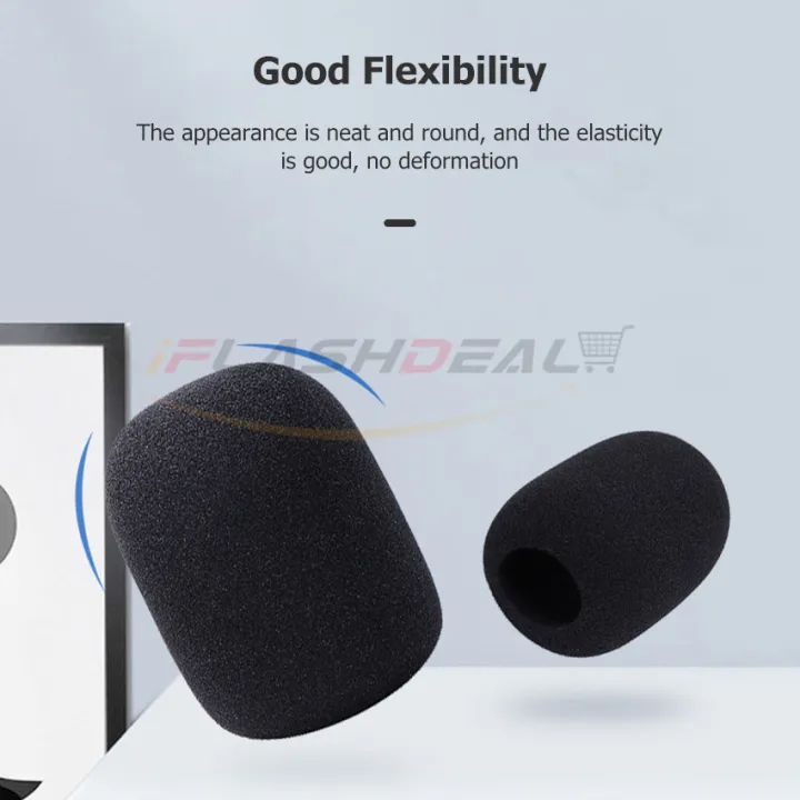 10PCS%20Microphone%20Covers%20Microphone%20Windscreen%20Sponge%20Cover%20Headset%20Mic%20Foam%20Cover%20Protective%20Cap%20for%20Gooseneck%20Meeting%20Mic%20-%20Image%205