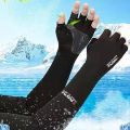 Men Women Arm Sleeves Gloves For Running Cycling Fashion. 