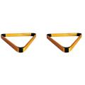 2X Wooden Billiard Ball Rack Solid Triangle Rack Pool Ball Racks Triangle Billiard Ball Racks Billiards Triangle Rack. 