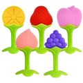 1Pcs Silicone Baby Teether Fruit Shape Baby Teething Toys Infant Chew Tooth Toys Baby Teether.