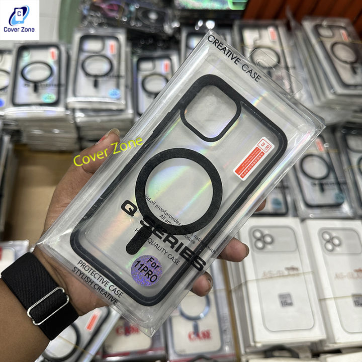 Wireless Charging Iphone 11 Transparent Back Cover For Apple