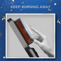 Hair Straightener Professional Quick Heated Electric Hot Comb Hair Straightener Personal Care Multifunctional Hairstyle Brush. 