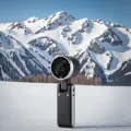 Popular Mini High-Speed Handheld Turbo Fan Smart Digital Display Wearable Personal Desk Neck Fan with Five Wind Speeds. 