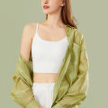 Beauty Back Sling Vest Women's One-Piece Bra with Chest Pad Ice Silk Inner Wear Summer Tube Top Underwear Outer Wear.