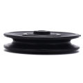 1pcs 90mm Black Bearing Pulley Wheel Cable Gym Equipment Part Wearproof gym kit Sunlight Mall. 