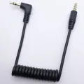 Dual Male 3.5mm TRRS to TRS Universal Cable for Microphones. 