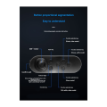 Bluetooth Wireless VR Remote Game Controller black. 