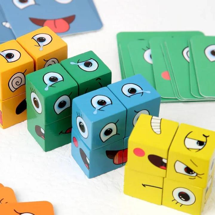 Kids%20Face%20Change%20Cube%20Game%20Montessori%20Expression%20Puzzle%20Building%20Blocks%20Toys%20Early%20Learning%20Educational%20Match%20Toy%20for%20Children%20-%20Image%202