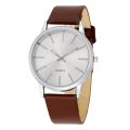 Men's Fashion Casual Simple Watches TOP Brand Unisex Sports Ultra Thin Leather Strap Watch Quartz Analog Wrist Watch Male Clock. 