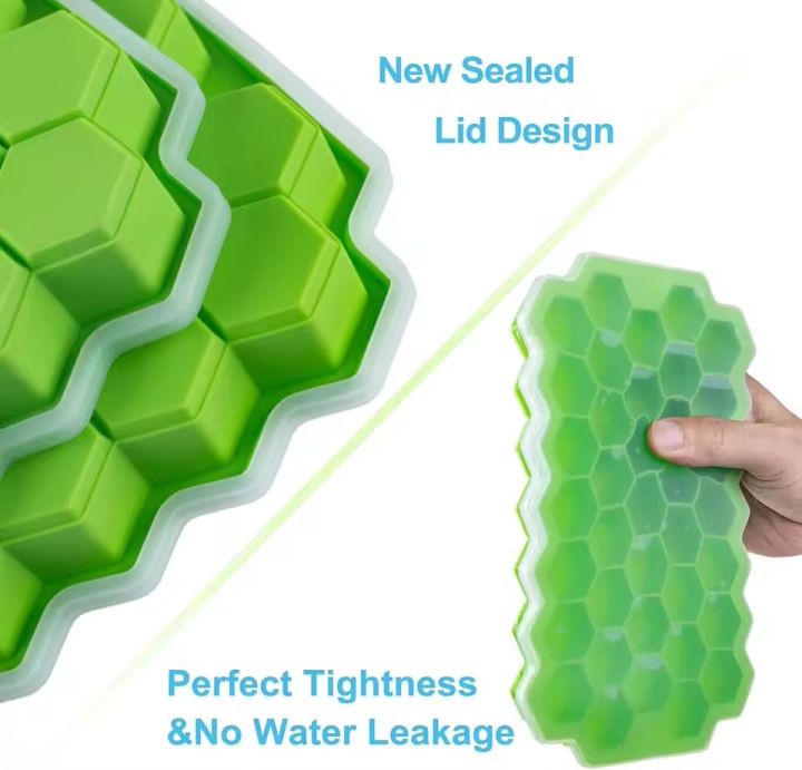 37%20Cavity%20Honeycomb%20Ice%20Cube%20Trays%20Compartment%20Molds%20Jelly%20Ice%20Cube%20Tray%20with%20Lid%20Cube%20Ice%20Box%20Moulds%20Reusable%20Ice%20Maker%20-%20Image%202