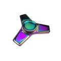 Multicolor Metal Fidget Spinner Toy. 