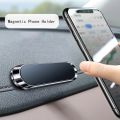 Simple Mini Strip Shape Magnetic Car Phone Holder Car Accessories 9*2.4MMN40 Strong Magnetic Magnets Nano-markless Glue. 