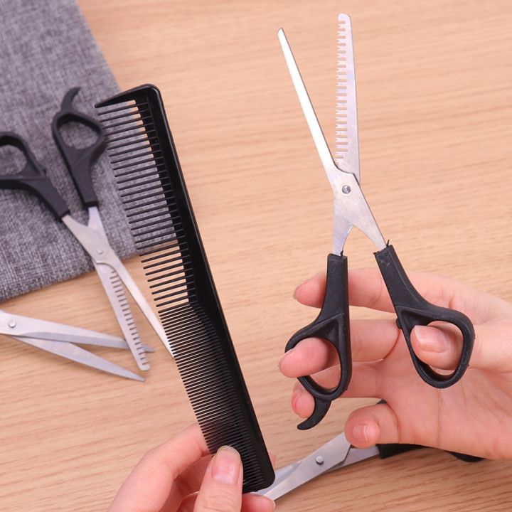 1%20Set%20Hair%20Scissors%20Cutting%20Shears%20Professional%20Barber%20Hair%20Cutting%20Thinning%20Hairdressing%20Set%20Styling%20Tool%20Hairdressing%20Comb%20-%20Image%204