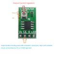 10PCS 30-1500MA Adjustable Constant Current LED Driver DC 3.3V 3.7V 4.2V 5V PWM Control Board Buck Power Module.