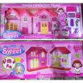Sweet Family Dollhouse Toy Set with Princess Mermaid Doll - Toys for girls.
