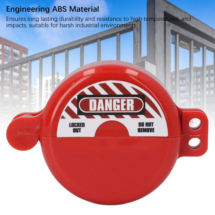 Gate%20Valve%20Lockout%20Warning%20Label%20Impact%20Resistant%20Water%20Faucet%20Lock%20Overlapping%20Hinges%20for%20Outdoor%20-%20Image%202