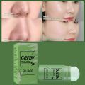 Green Tea Mask Blackhead Remover Mask Acne Removal Cleaning Mud Green Tea Cleansing Stick Eggplant Masks Face Skin Care Masks. 